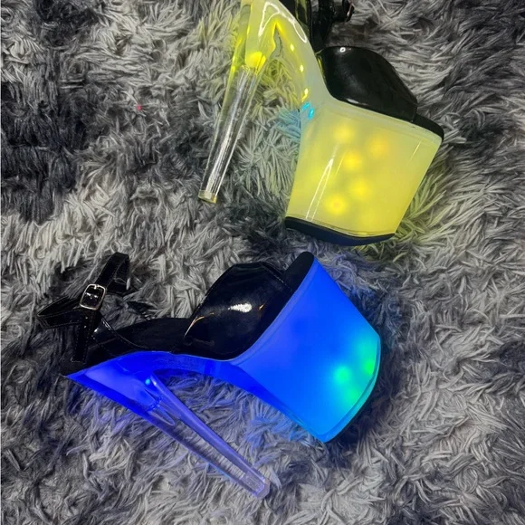 Pleaser Heels Discolite-809 size 9 - Picture 6 of 12